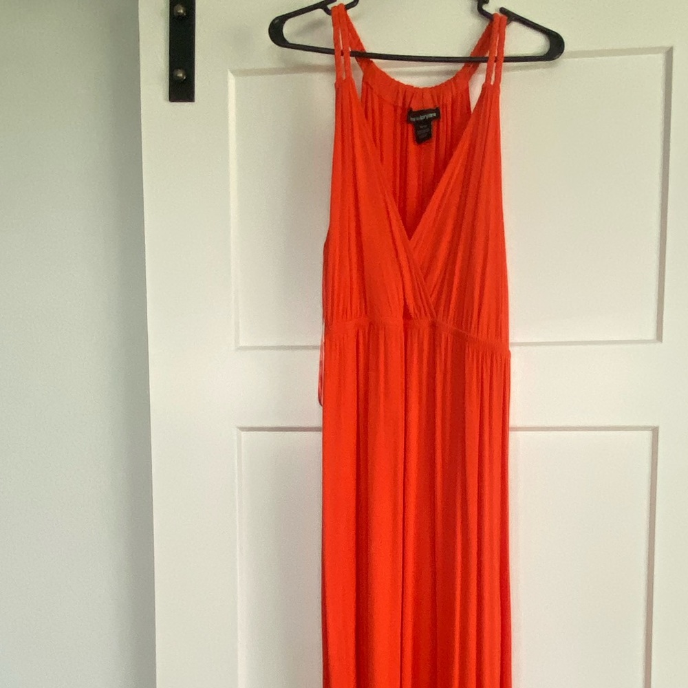 Lane Bryant Orange Maxi Dress